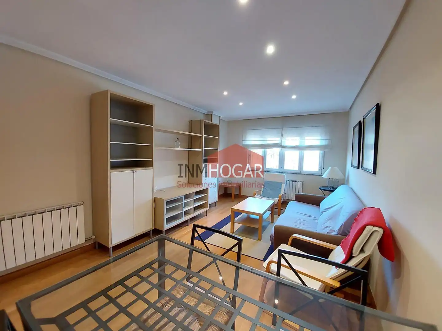 Living room of Flat for rent in Ávila  with Heating, Terrace and Furnished