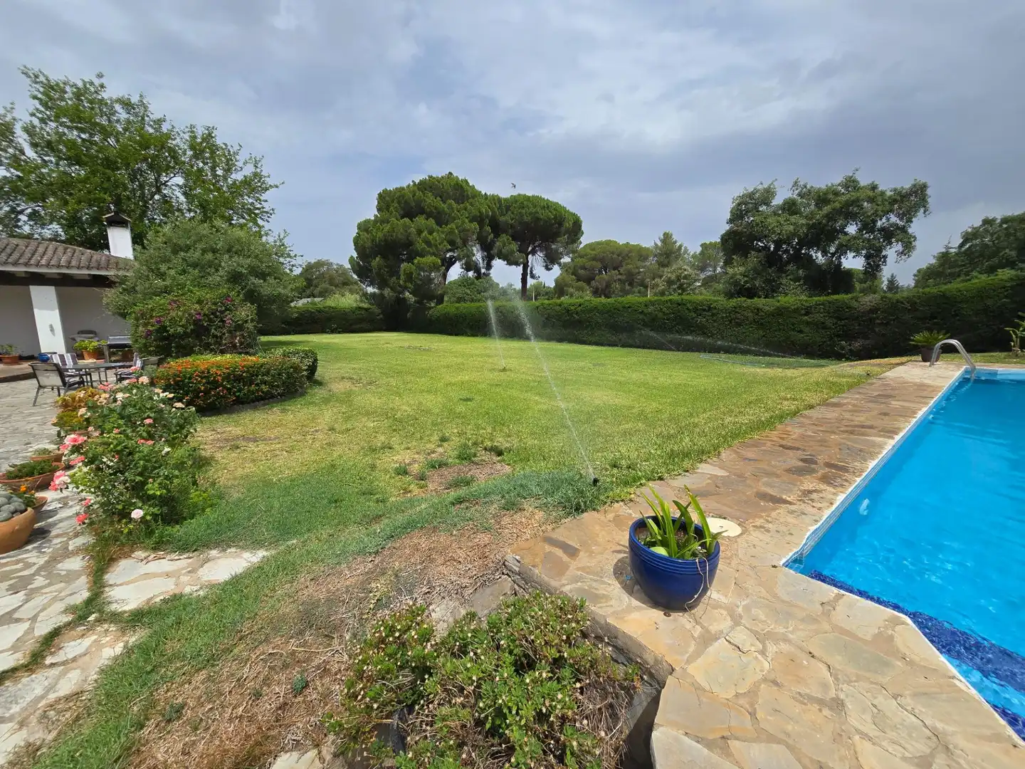 Jardí de Casa o xalet en venda en Jerez de la Frontera amb Aire condicionat, Calefacció i Terrassa