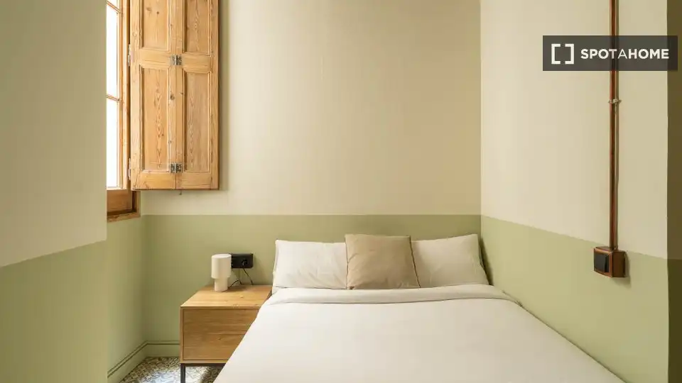 Bedroom of Flat for rent in Barcelona  with Air Conditioner, Heating and Furnished