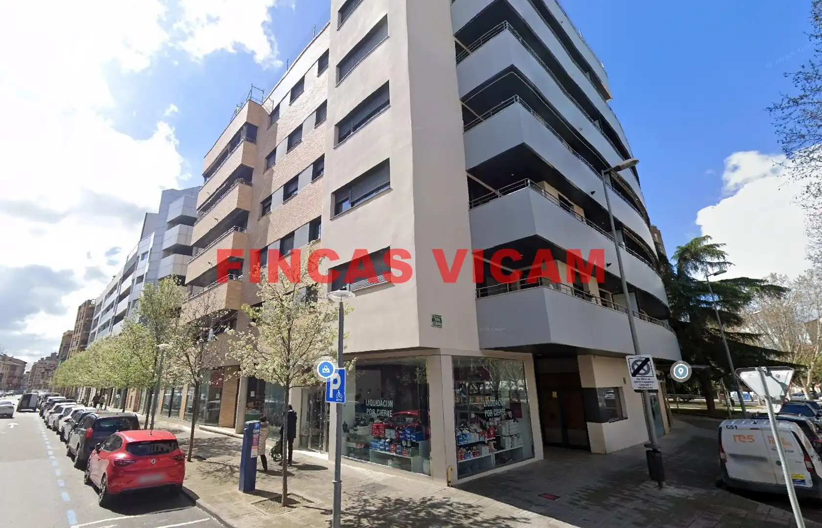 Vista exterior de Local de alquiler en Huesca con Aire acondicionado, Calefacción y Parquet