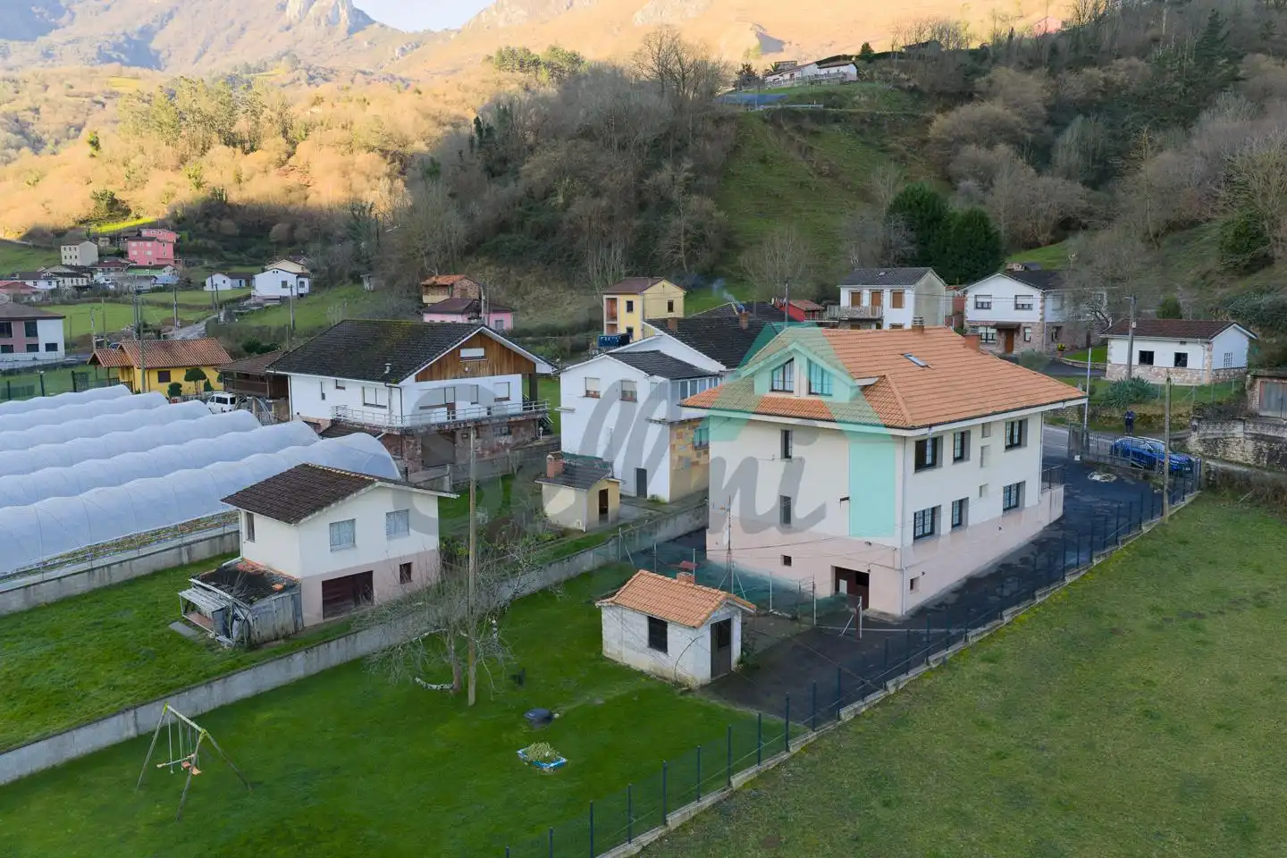 Exterior view of Houses for sale in Morcín  with Heating, Private garden and Terrace