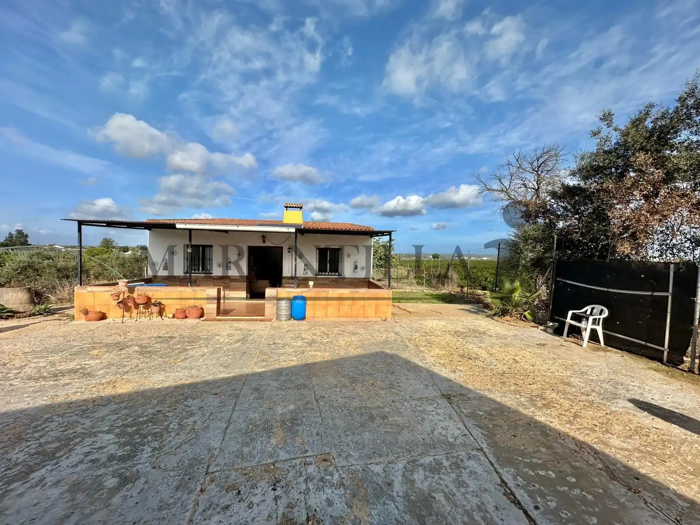 Vista exterior de Finca rústica en venta en Lepe con Terraza, Trastero y Amueblado