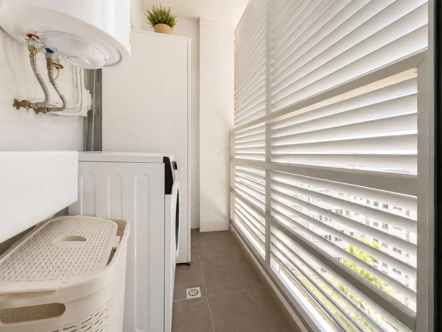 Terrasse von Wohnung zur Miete in Valencia mit Klimaanlage, Heizung und Möbliert