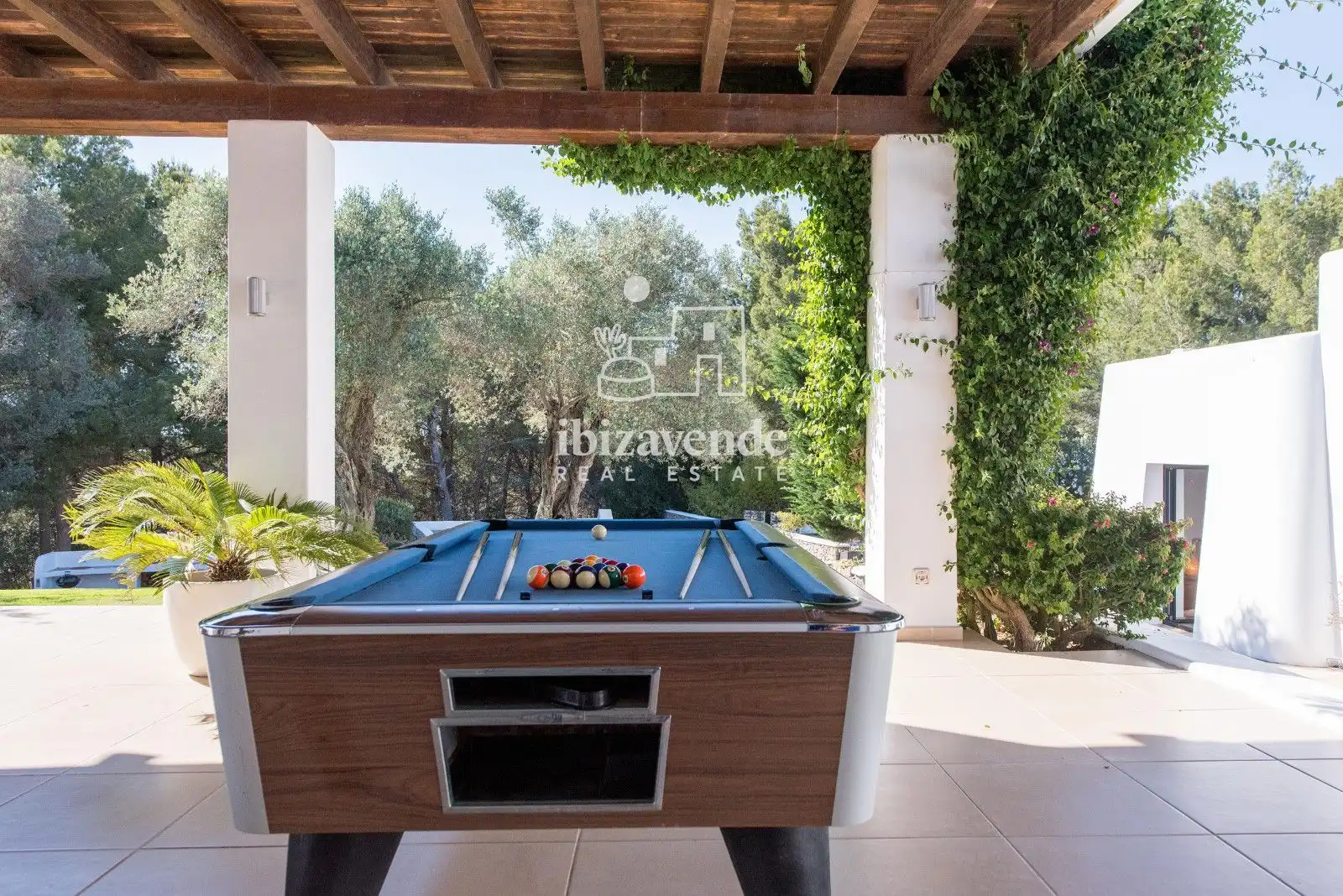 Jardín de Casa o chalet de alquiler en Santa Eulària des Riu con Aire acondicionado, Calefacción y Terraza