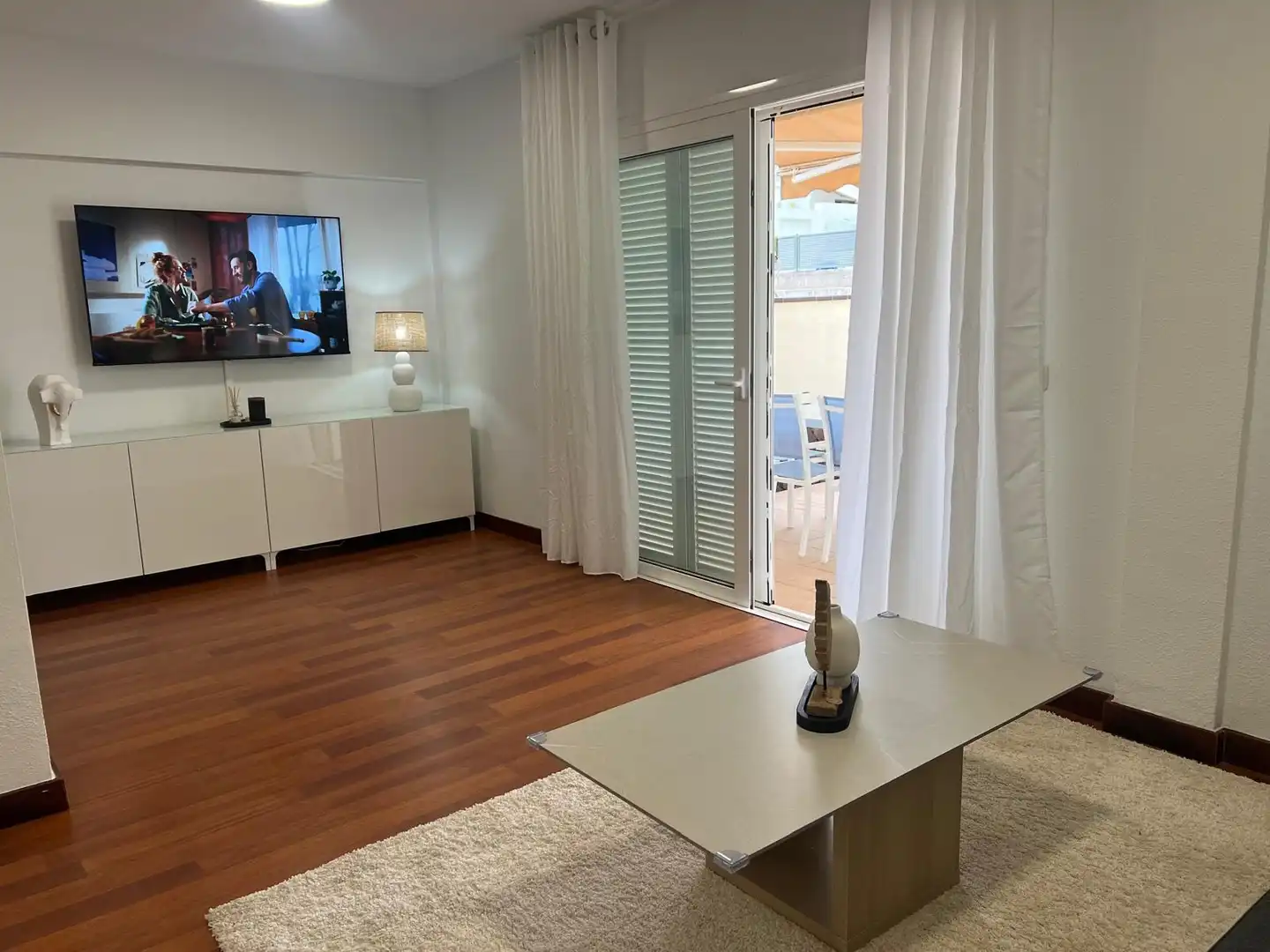 Living room of Flat for rent in Arona  with Terrace, Furnished and Balcony