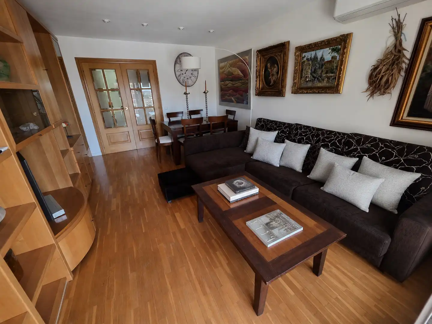 Wohnzimmer von Wohnung zum Verkauf in Vilafranca del Penedès mit Klimaanlage, Heizung und Parkett