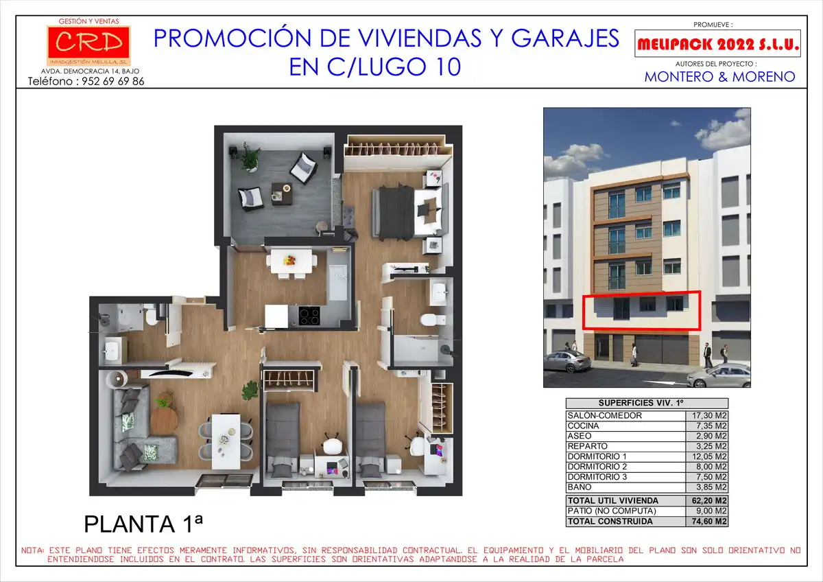 Pis amb ascensor en venda a Calle Lugo 10, imagen 2