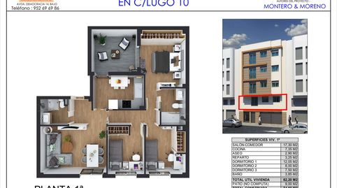 Foto 2 de Piso en venta en Calle Lugo, 10, El Real, Melilla Capital