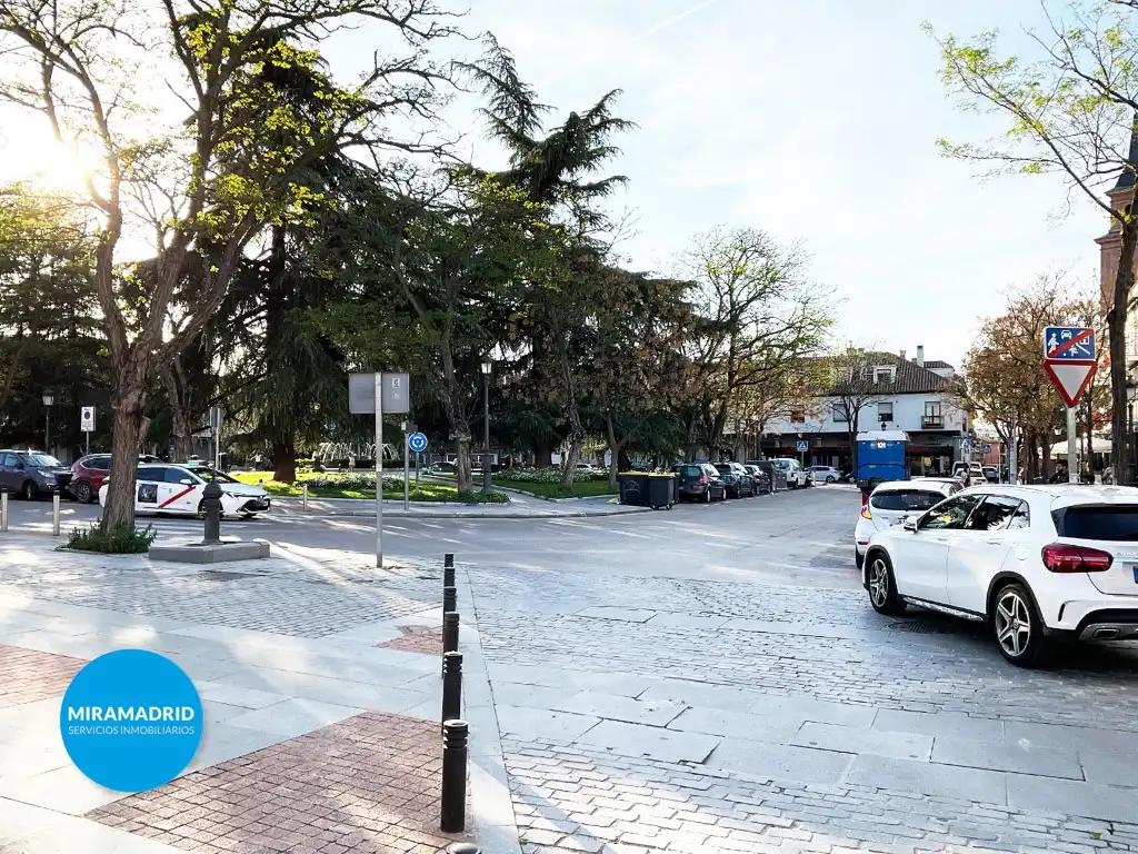 Vista exterior de Garaje en venta en Madrid