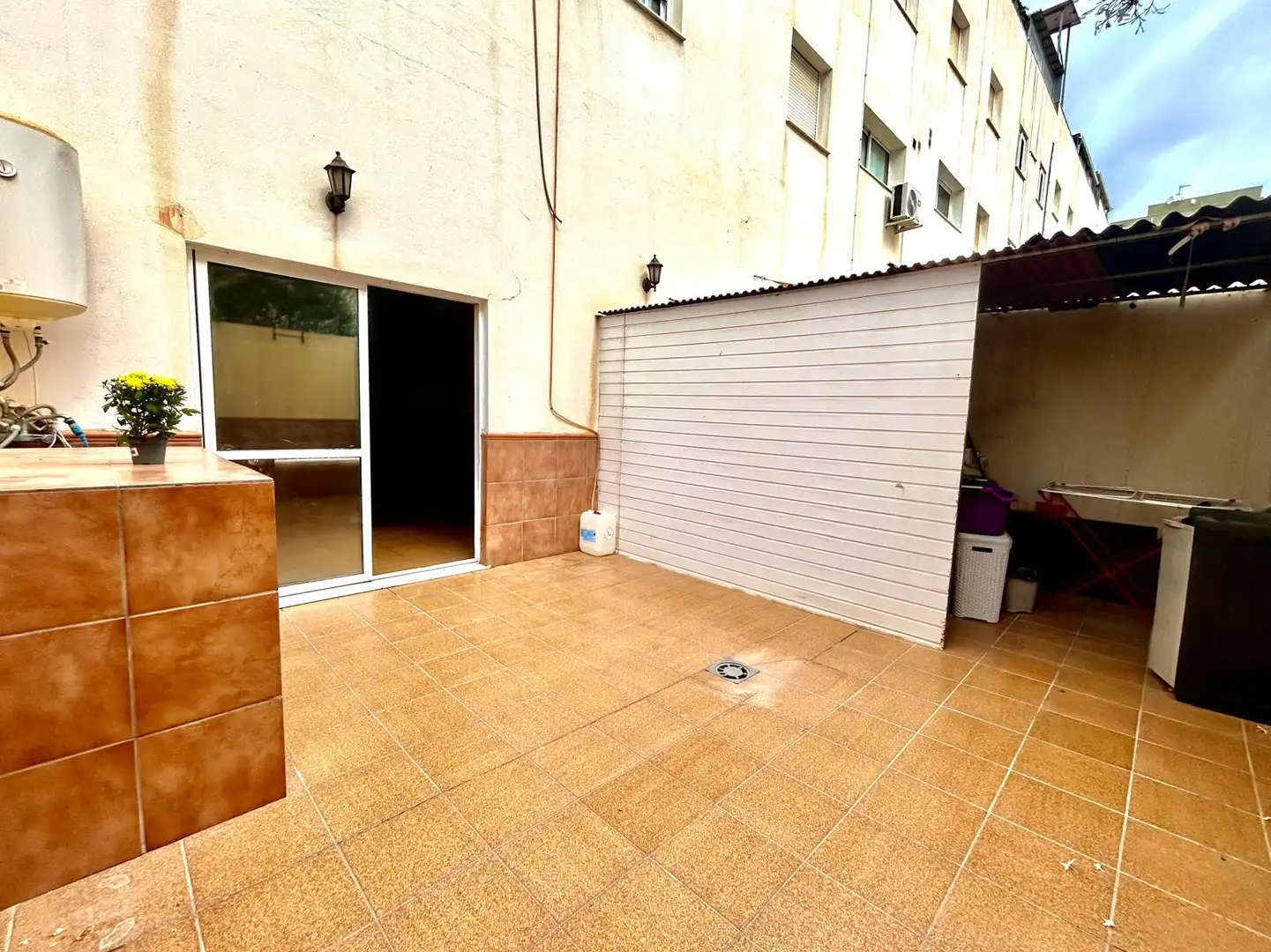 Terrassa de Casa adosada en venda en Roquetas de Mar amb Aire condicionat, Calefacció i Terrassa