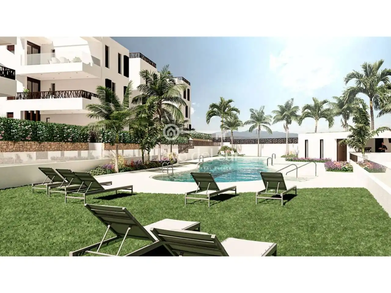 Schwimmbecken von Wohnung zum Verkauf in Pulpí mit Terrasse, Alarm und Gemeinschaftspool