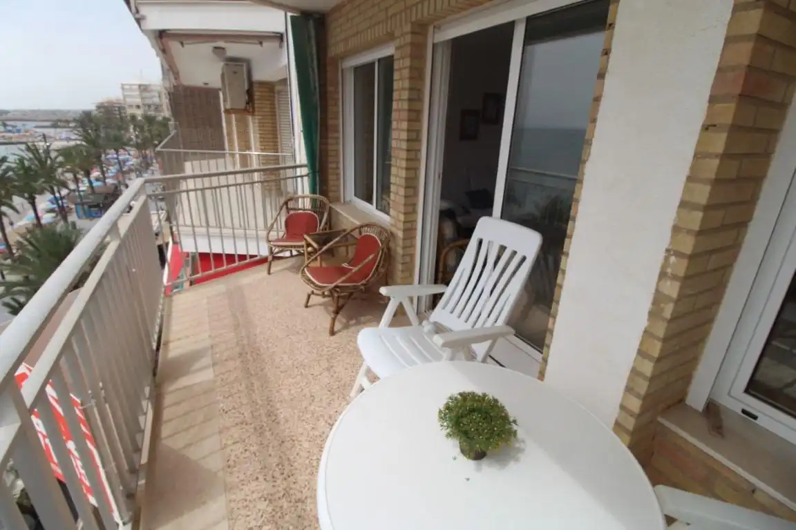 Balcony of Apartments for sale in Torrevieja  with Air Conditioner, Terrace and Furnished