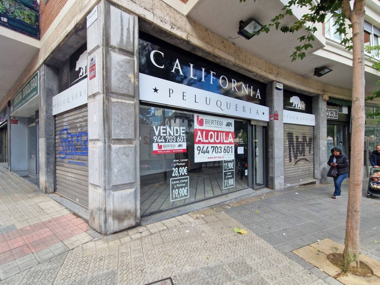 Exterior view of Premises for sale in Bilbao 