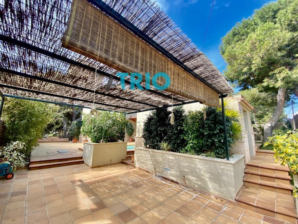 Terrassa de Casa o xalet en venda en Ses Salines amb Aire condicionat, Calefacció i Jardí privat