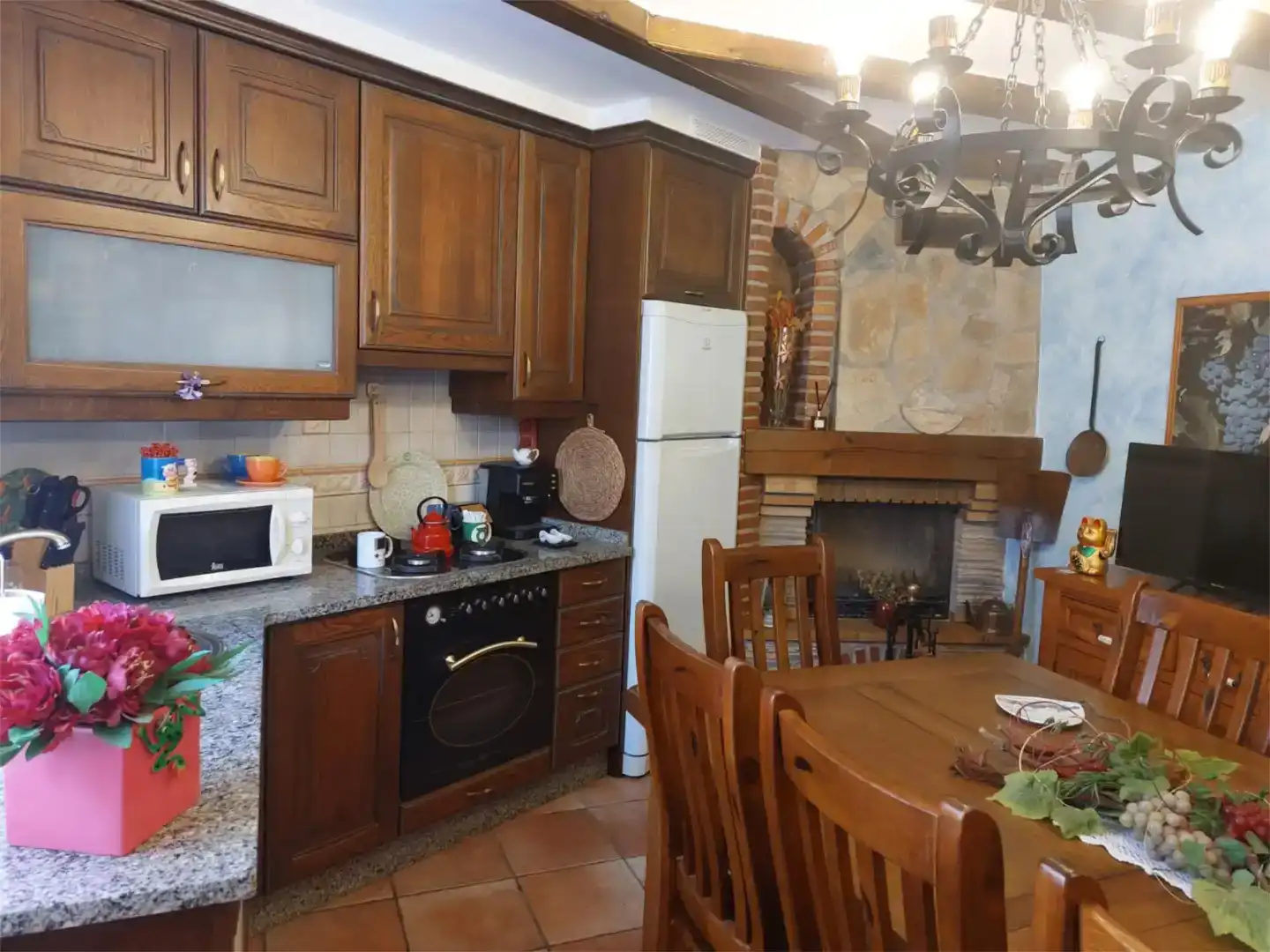Cocina de Casa o chalet en venta en El Villar de Arnedo con Jardín privado y Trastero