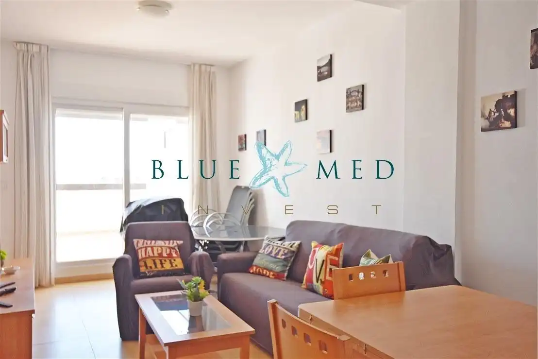 Sala d'estar de Apartament en venda en Alhama de Murcia amb Aire condicionat, Calefacció i Terrassa