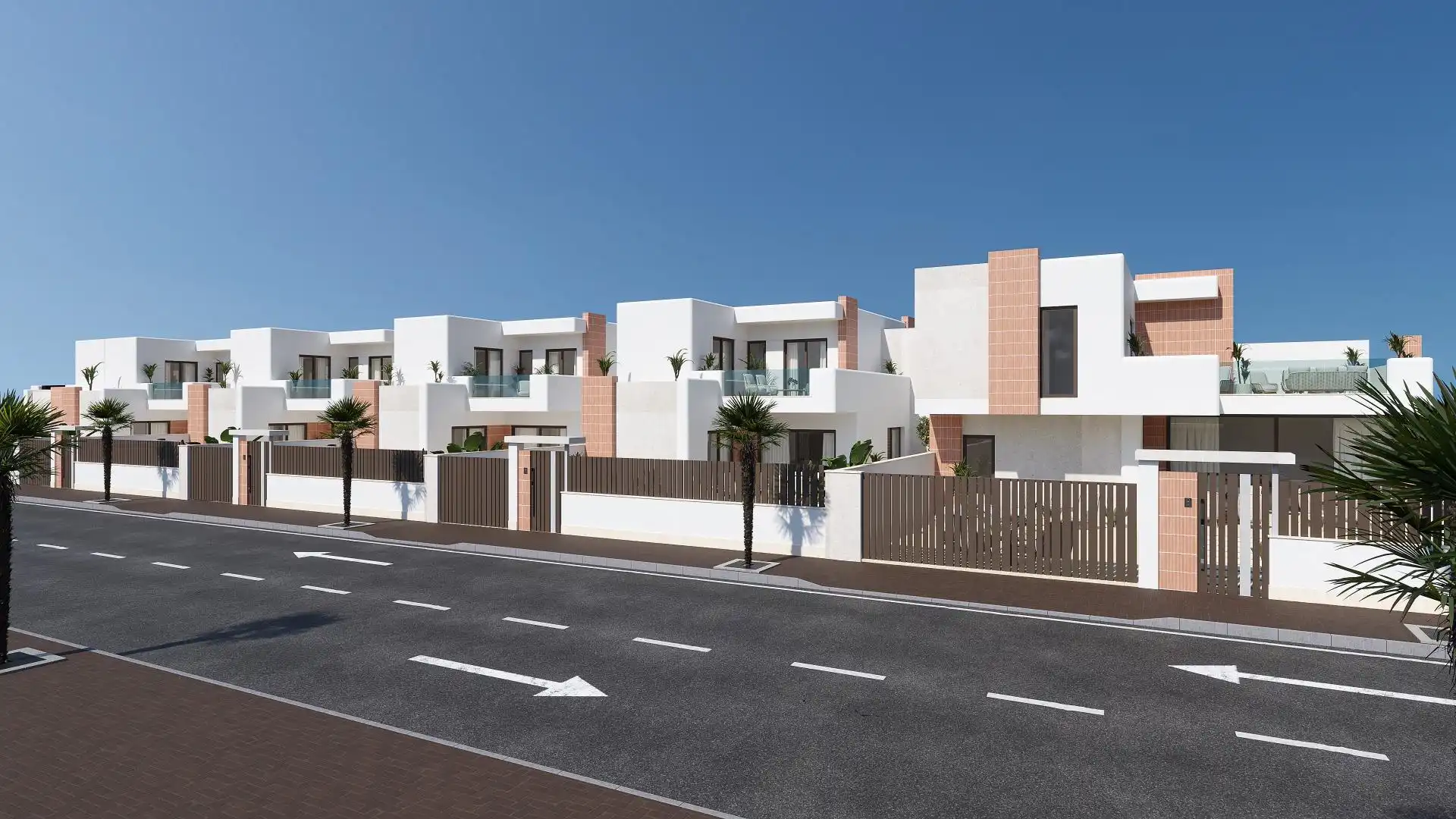 Exterior view of Houses for sale in Torre-Pacheco  with Air Conditioner, Private garden and Terrace
