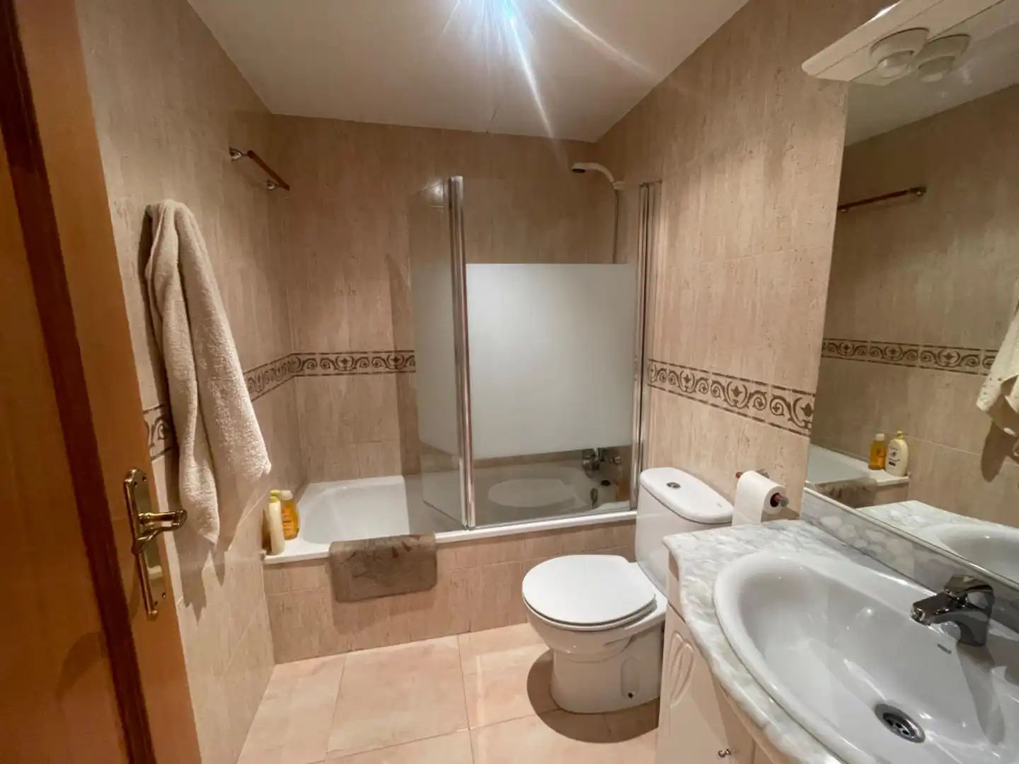 Bathroom of Flat for sale in El Vendrell  with Heating, Furnished and Balcony
