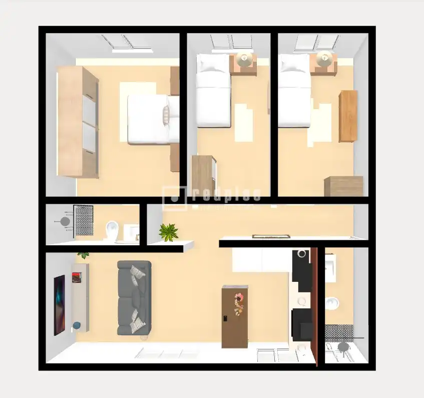 Habitación de Piso en venta en Getafe con Calefacción y Alarma