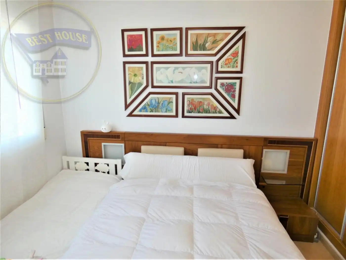 Habitación de Casa adosada en venta en Alguazas con Calefacción, Terraza y Trastero