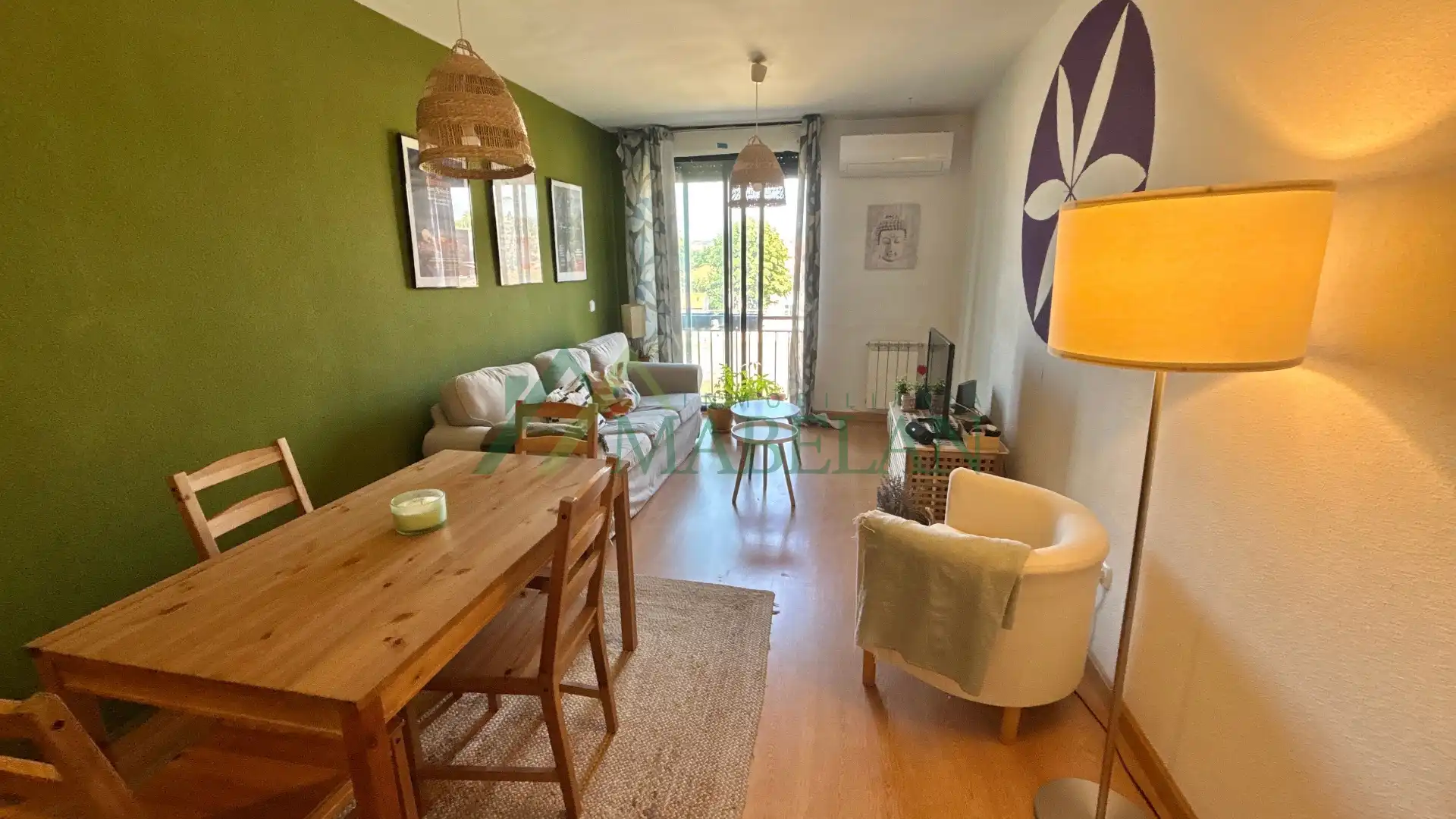 Living room of Duplexes for sale in Talamanca de Jarama  with Air Conditioner and Heating