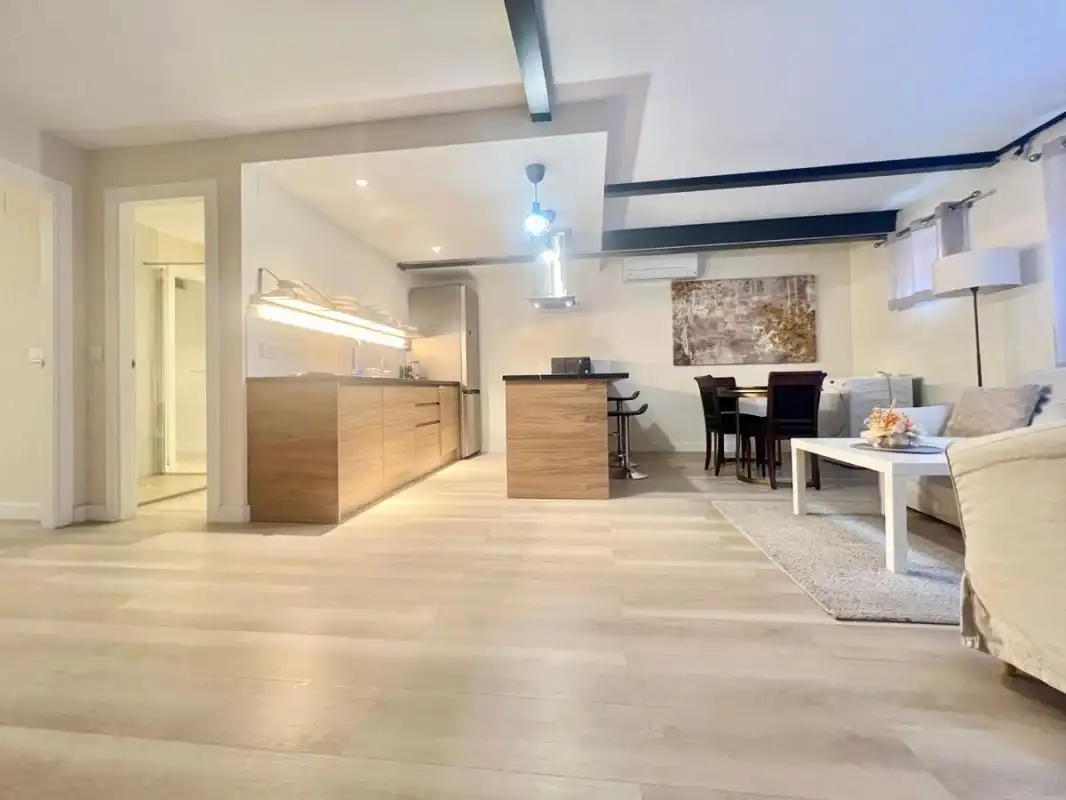 Kitchen of Ground floor for rent in Madrid  with Air Conditioner, Heating and Furnished