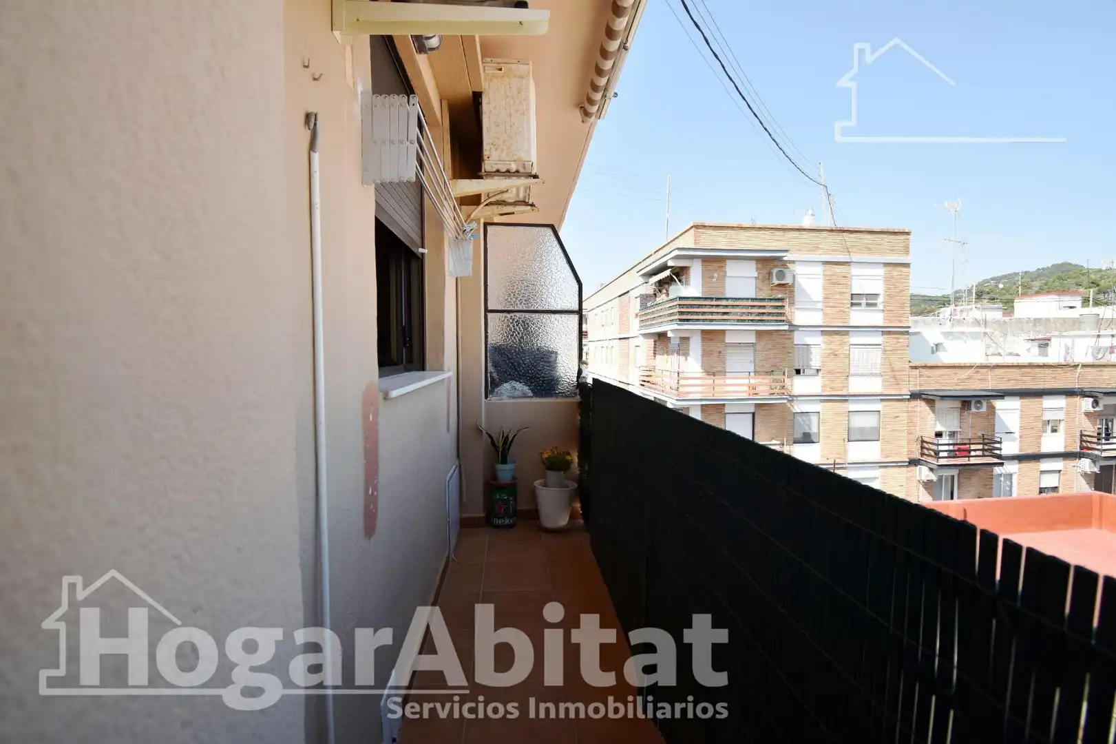 Vista exterior de Pis de lloguer en Oliva amb Aire condicionat, Calefacció i Terrassa