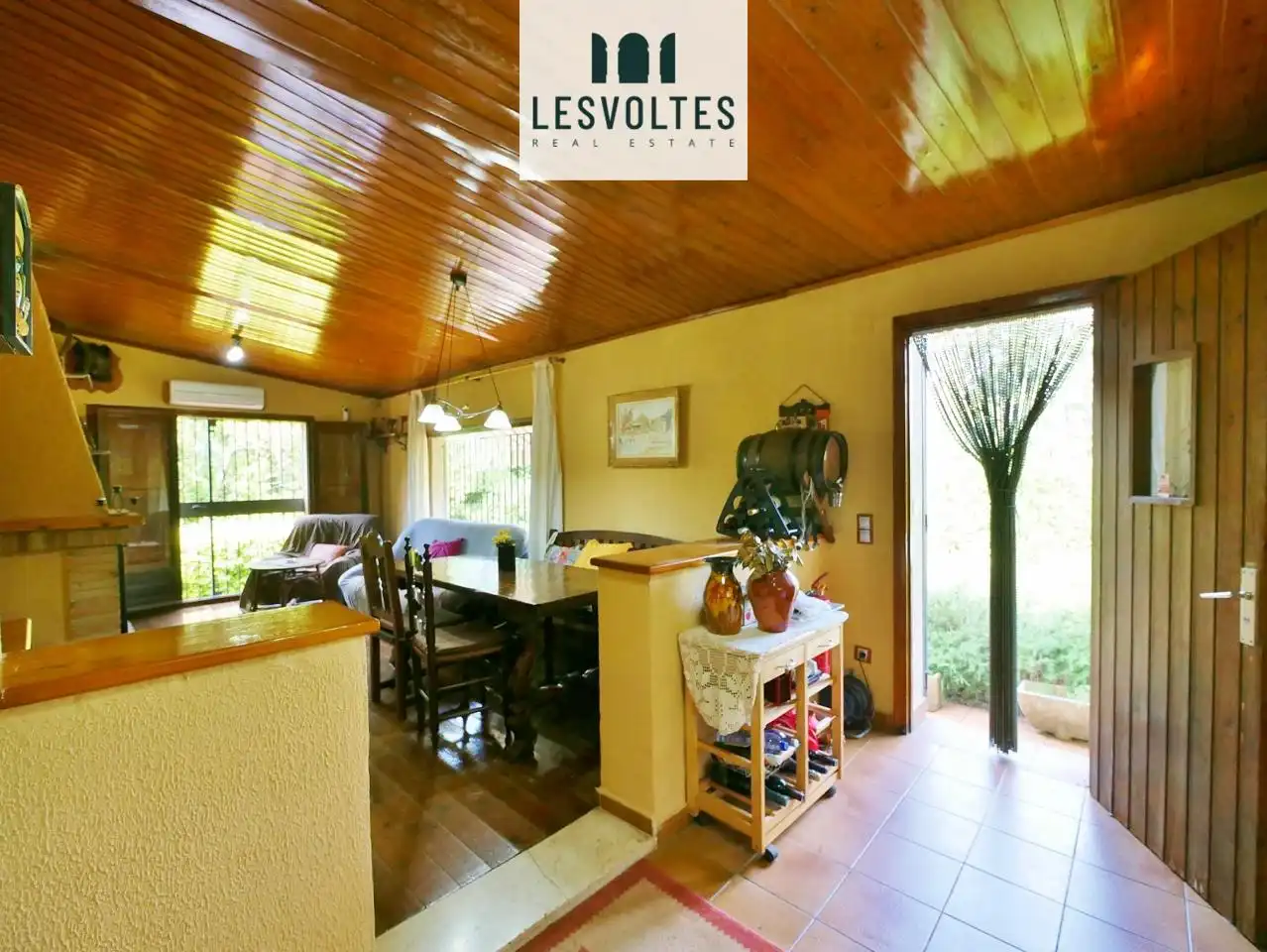 Vista exterior de Casa o chalet en venta en Ventalló con Jardín privado, Parquet y Terraza