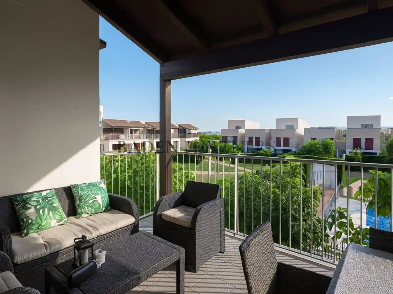 Terrasse von Wohnung zur Miete in San Jorge / Sant Jordi mit Klimaanlage, Terrasse und Alarm