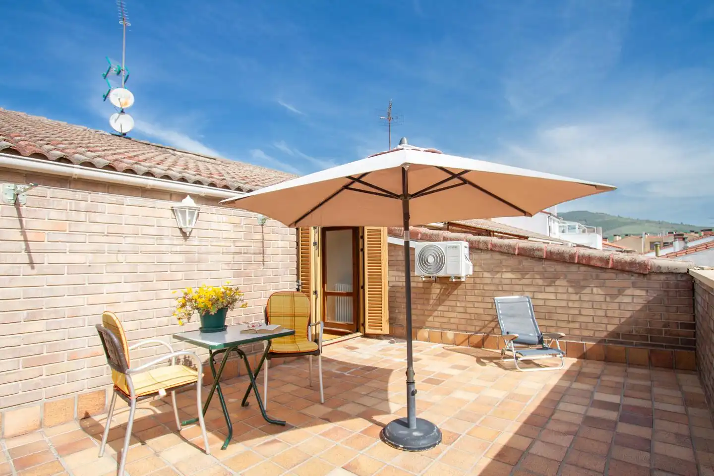 Terrasse von Maisonette zum Verkauf in Villava / Atarrabia mit Klimaanlage, Heizung und Terrasse