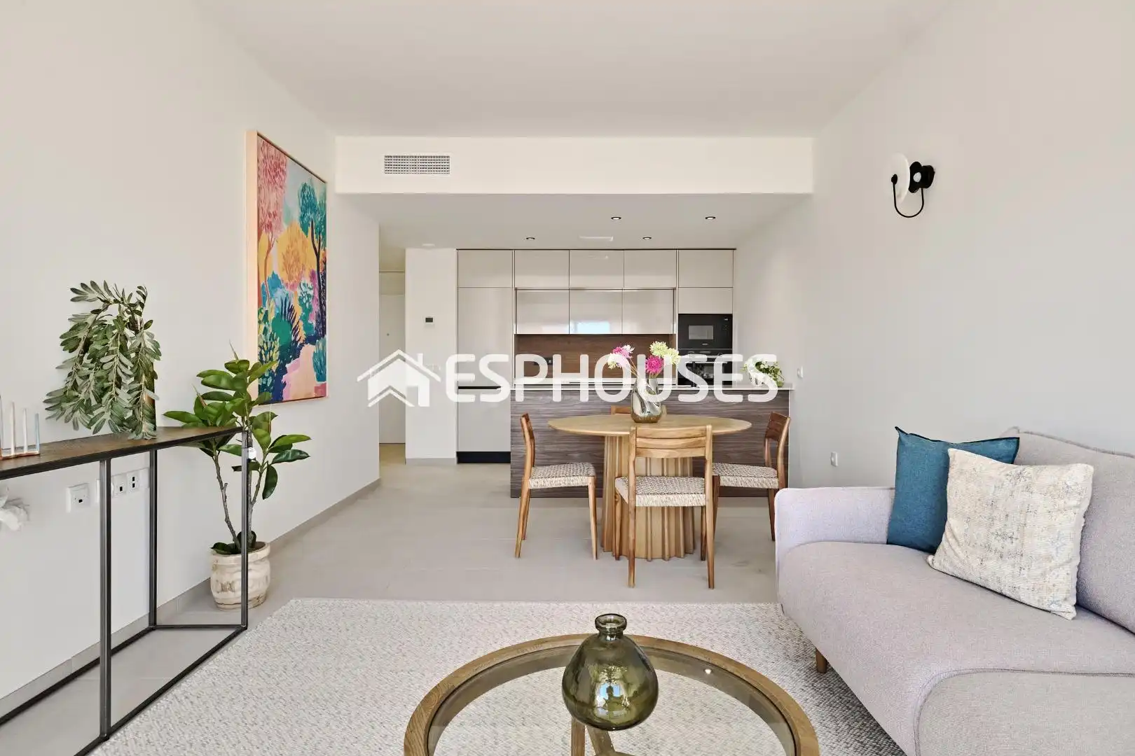 Sala de estar de Ático en venta en Torrevieja con Aire acondicionado, Terraza y Amueblado