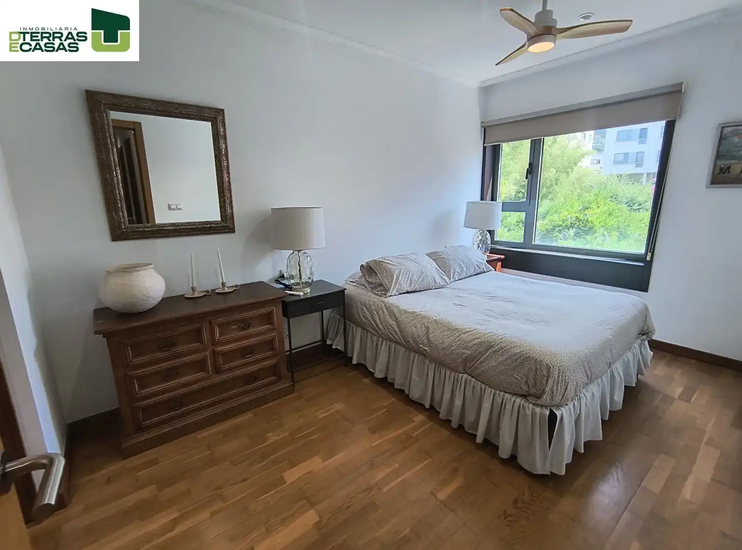 Bedroom of Flat for rent in Bueu  with Air Conditioner, Heating and Furnished
