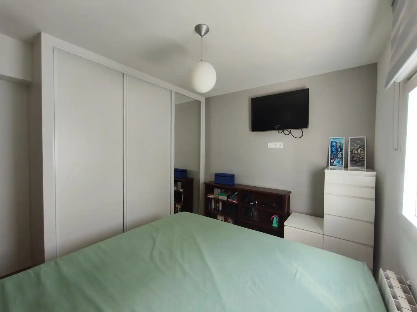 Schlafzimmer von Wohnung zum Verkauf in  Madrid Capital mit Klimaanlage, Terrasse und Balkon