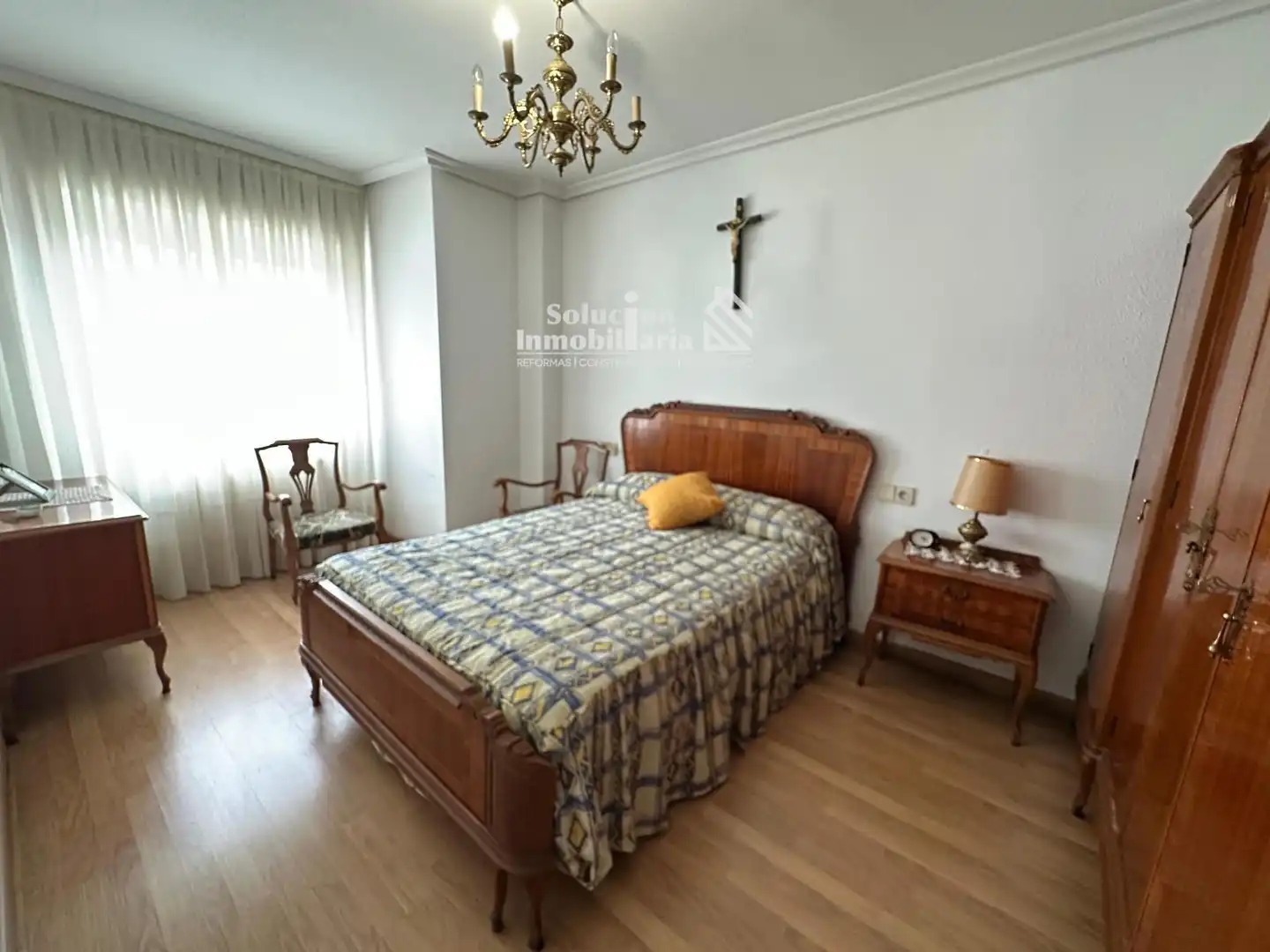 Bedroom of Flat for rent in Salamanca  with Heating, Terrace and Furnished