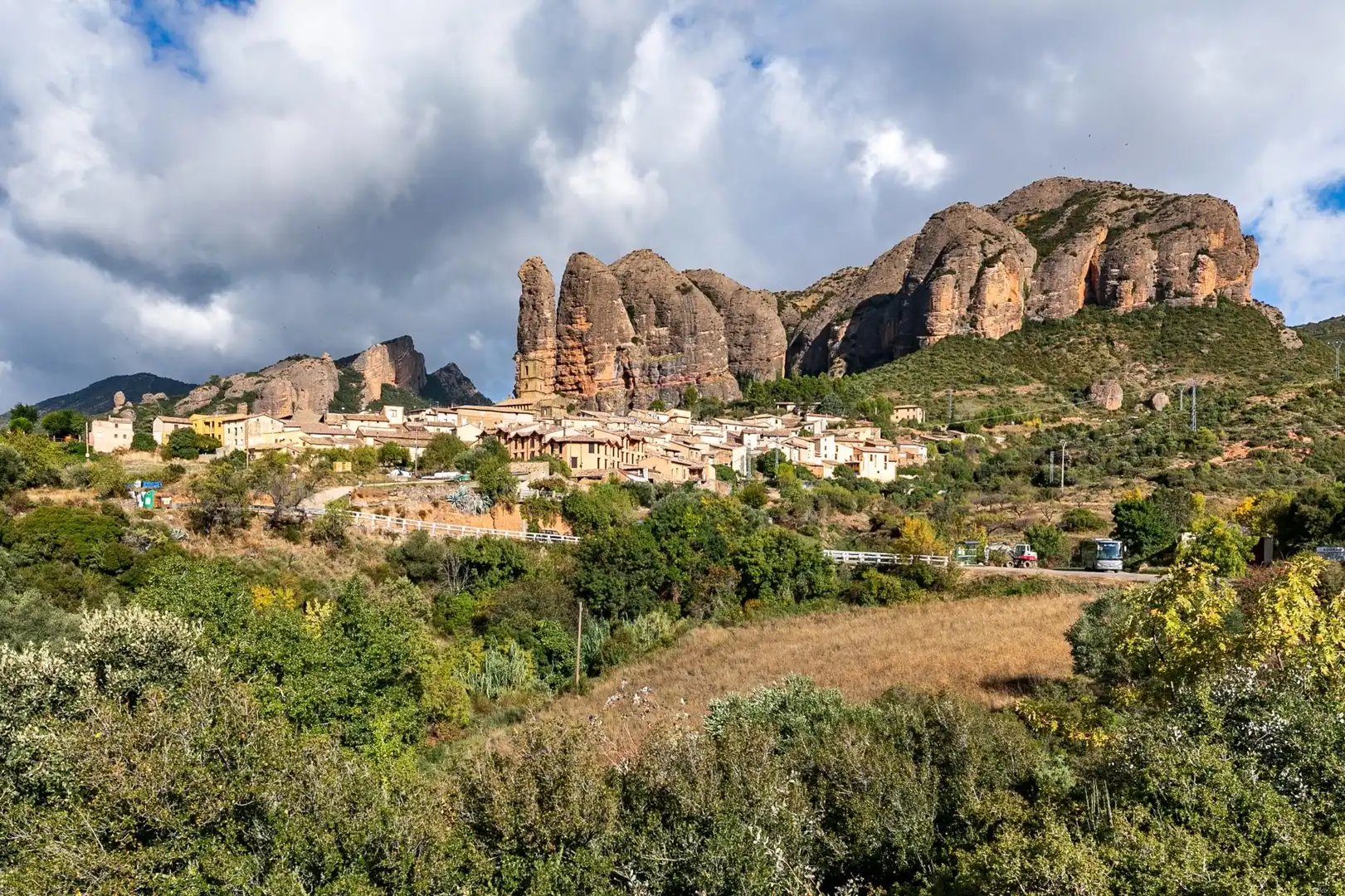 Exterior view of Houses for sale in Agüero  with Heating, Terrace and Storage room