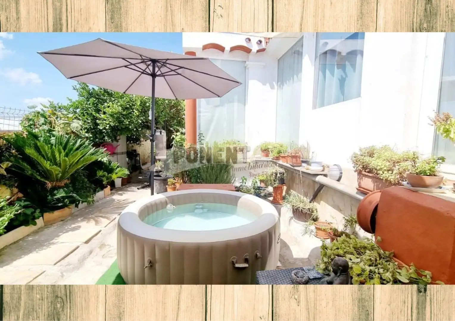 Jardí de Casa o xalet en venda en Santa Eulària des Riu amb Aire condicionat, Jardí privat i Terrassa