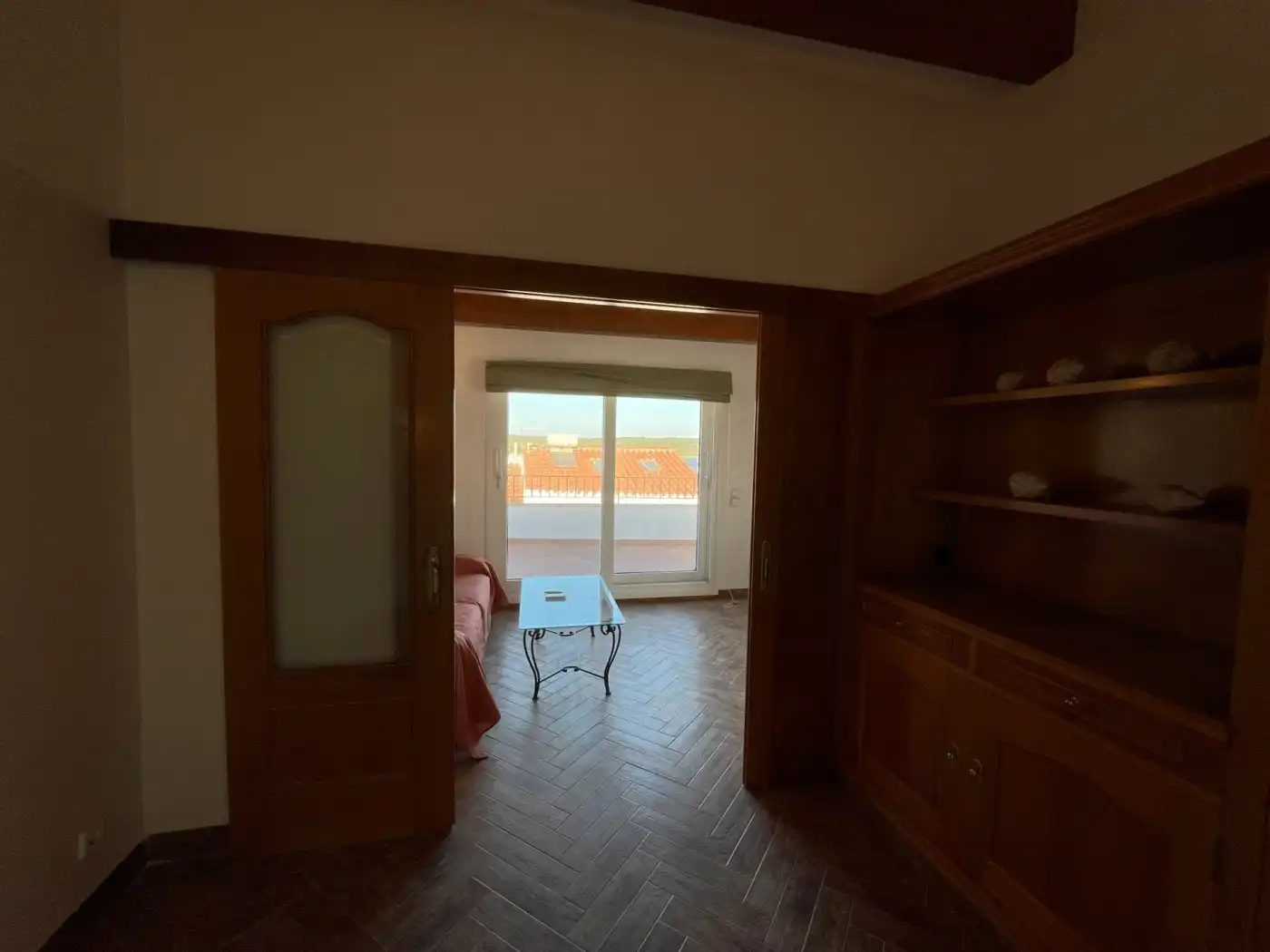 Sala d'estar de Apartament en venda en Es Mercadal amb Terrassa, Piscina i Balcó