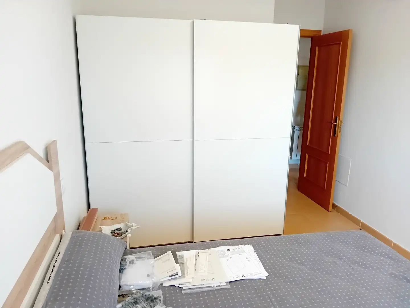 Bedroom of Flat for sale in Pozuelo de Calatrava  with Air Conditioner, Heating and Furnished