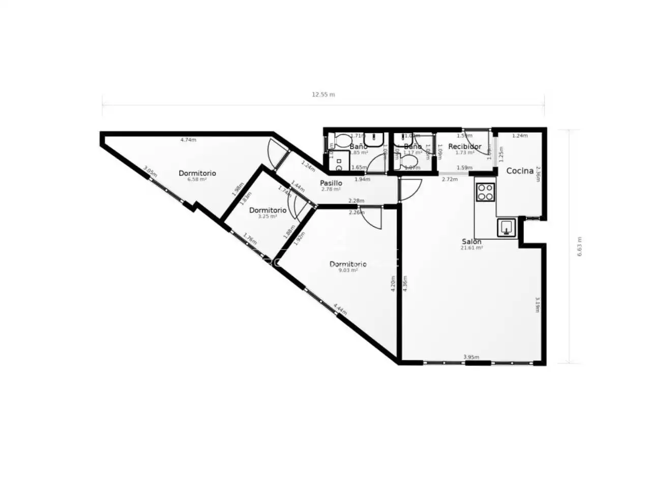 Wohnung zum Verkauf in Calle Bóbila, imagen 18