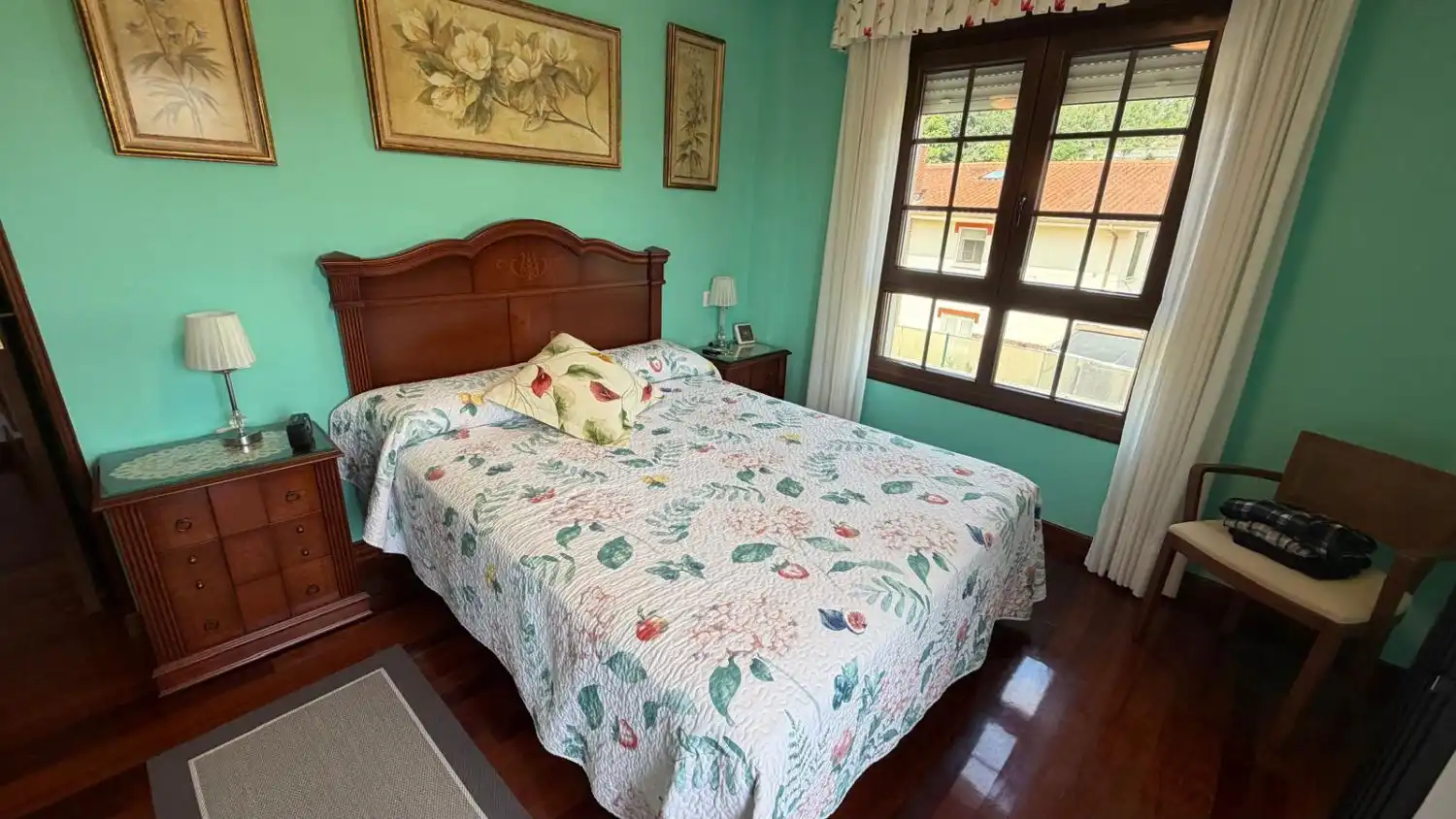 Schlafzimmer von Einfamilien-Reihenhaus zum Verkauf in Argoños  mit Heizung und Terrasse