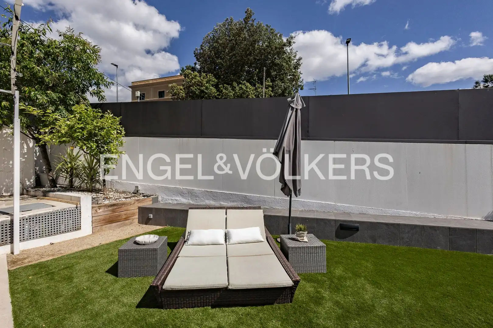 Terraza de Casa o chalet de alquiler en Barcelona con Aire acondicionado, Calefacción y Jardín privado