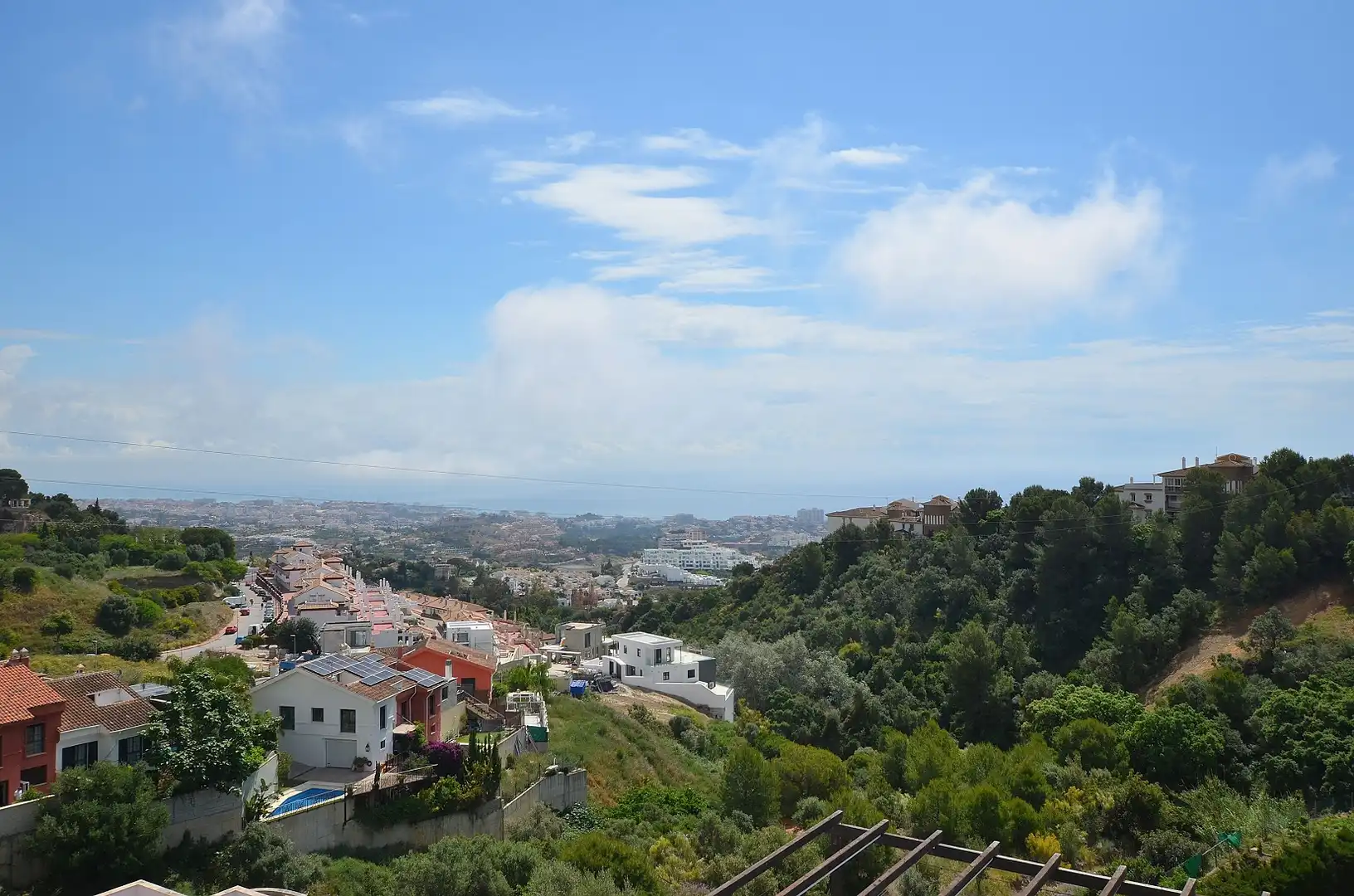 Exterior view of Attic for sale in Benalmádena  with Air Conditioner, Parquet flooring and Terrace