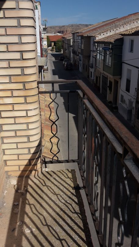 Balcony of House or chalet for sale in Sástago  with Storage room