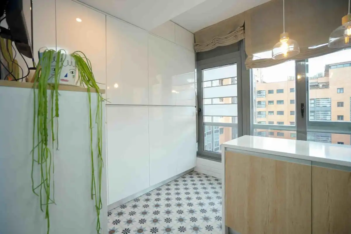 Cocina de Ático en venta en Madrid con Aire acondicionado, Calefacción y Jardín privado