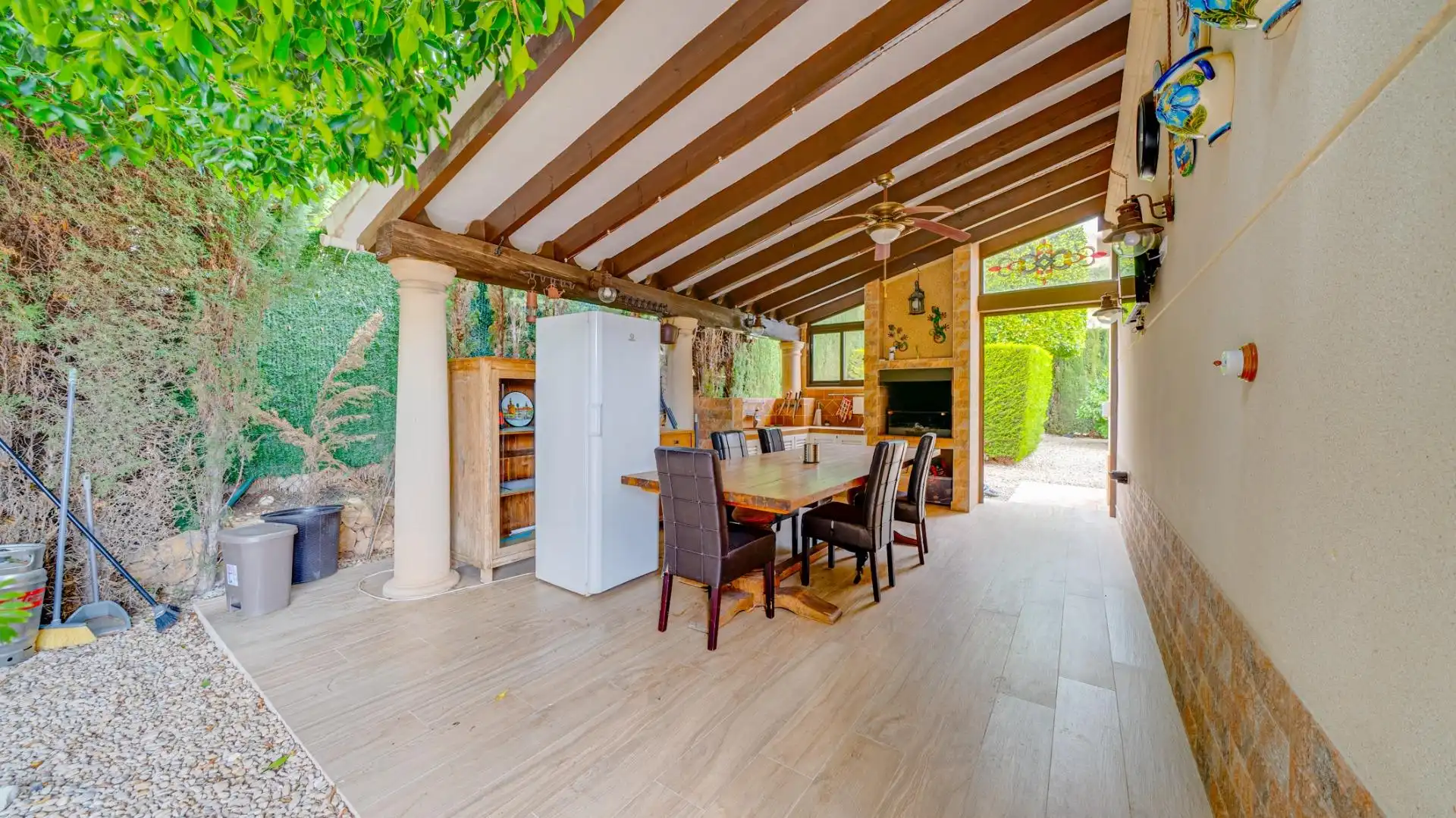 Garten von Haus oder Chalet zum Verkauf in Finestrat mit Klimaanlage, Heizung und Privatgarten