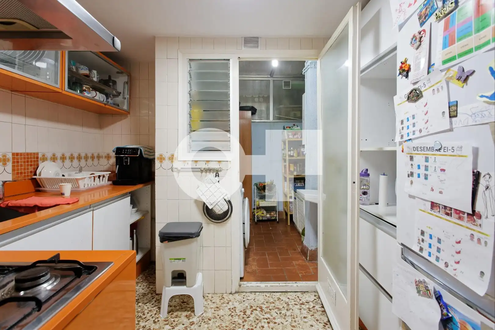 Cuina de Apartament en venda en Cerdanyola del Vallès amb Aire condicionat, Calefacció i Terrassa