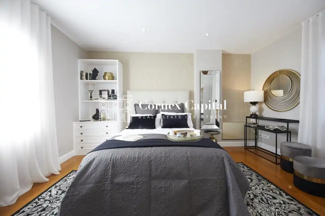 Schlafzimmer von Country house zum Verkauf in Sant Andreu de Llavaneres mit Privatgarten, Terrasse und Schwimmbad