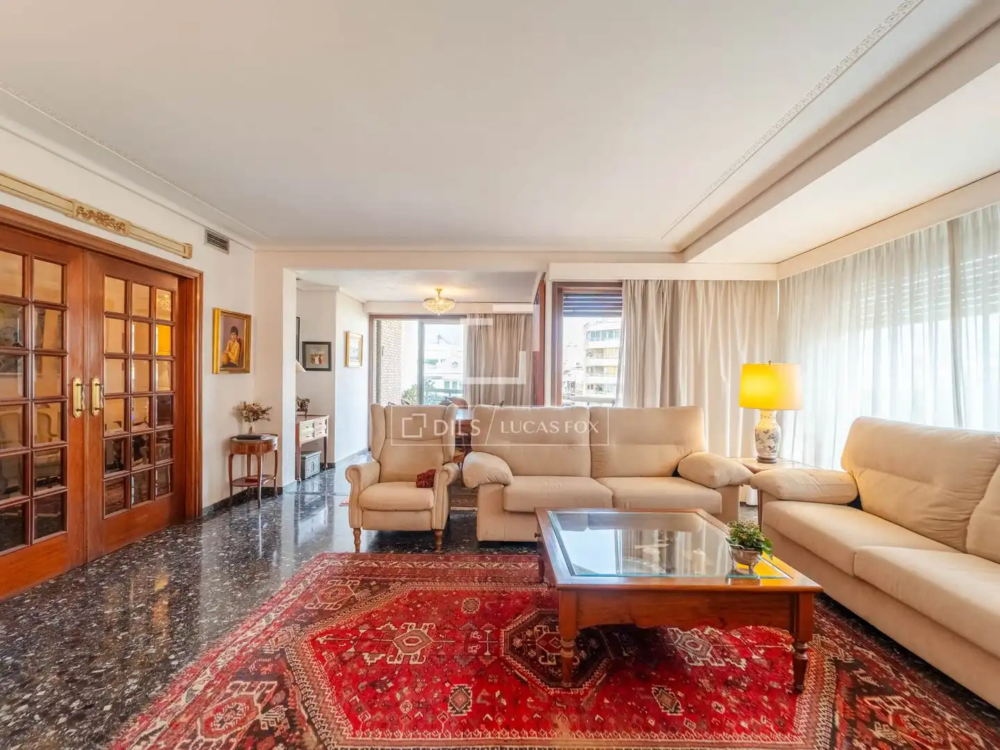 Sala de estar de Piso en venta en Valencia con Calefacción, Terraza y Balcón