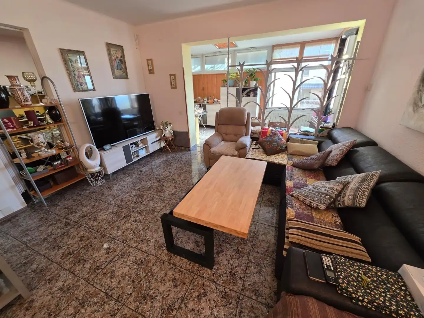 Sala de estar de Planta baja en venta en Igualada con Calefacción, Terraza y Trastero