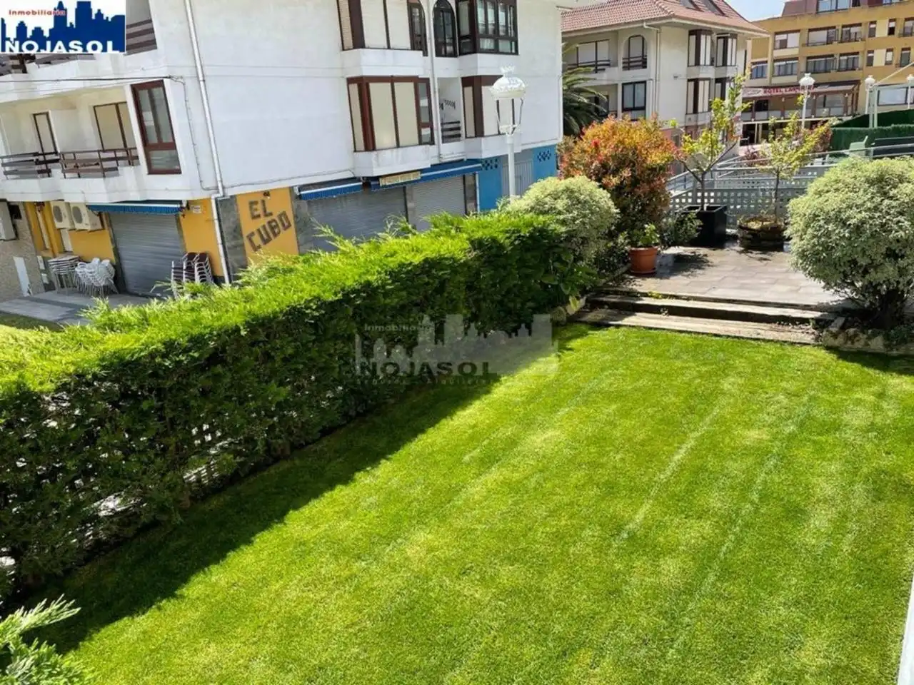 Garten von Wohnung zur Miete in Noja mit Heizung, Privatgarten und Terrasse